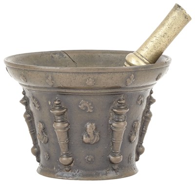 Lot 280 - French Bronze Mortar 16th/17th Century Of...