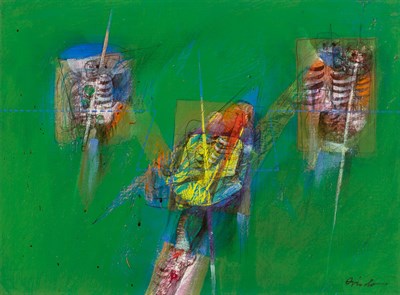 Lot 99 - Ramon Oviedo Dominican, 1924-2015 Figuras...