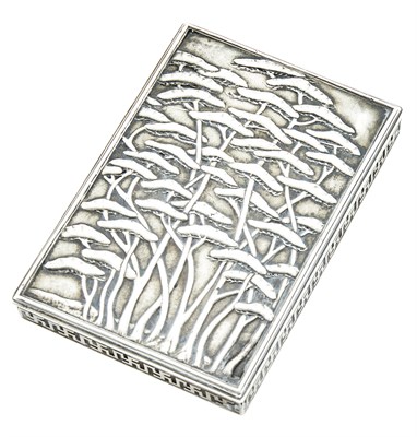 Lot 213 - Russian Silver Cigarette Case V. Tsivkin, Kiev,...