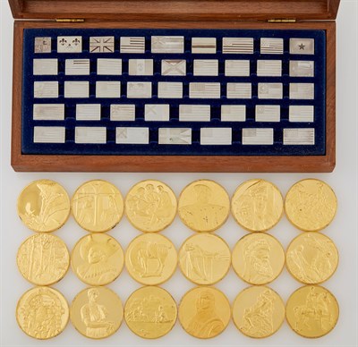 Lot 30 - Group of Sterling Silver Medals Lot of...