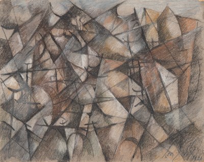 Lot 1 - Leon Kelly American, 1901-1982 The Village,...