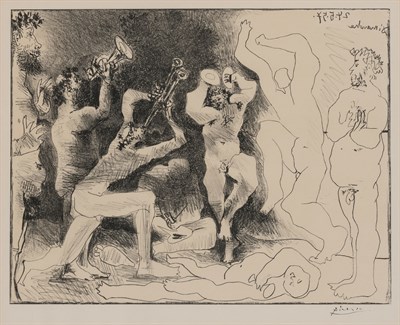 Lot 135 - Pablo Picasso (1881-1973) LA DANSE DES FAUNES...