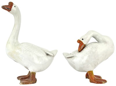 Lot 258 - A Rare Pair of Chinese Enameled Export...