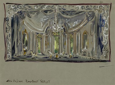 Lot 179 - Cecil Beaton British, 1904-1980 Set Design for...