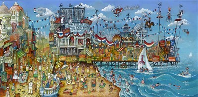 Lot 87 - Bill Bell American, b. 1934 Atlantic City...