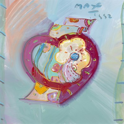 Lot 107 - Peter Max American, b. 1937 Untitled, 1992...