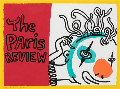 Lot 73 - Keith Haring (1958-1990) THE PARIS REVIEW...