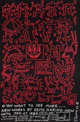 Lot 69 - Keith Haring (1958-1990) TONY SHAFRAZI GALLERY...