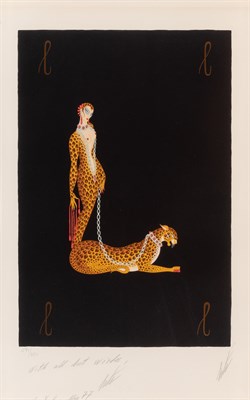 Lot 130 - Erté (1892-1990) LETTER L (LEE 87) Color...
