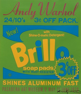 Lot 195 - After Andy Warhol (1828-1987) BRILLO (PASADENA...