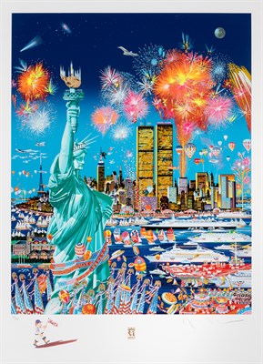 Lot 89 - Hiro Yamagata (b. 1948) HAPPY BIRTHDAY LIBERTY...