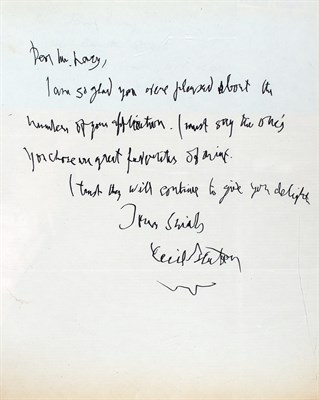 Lot 1053 - [BEATON, CECIL and others] The autograph album...