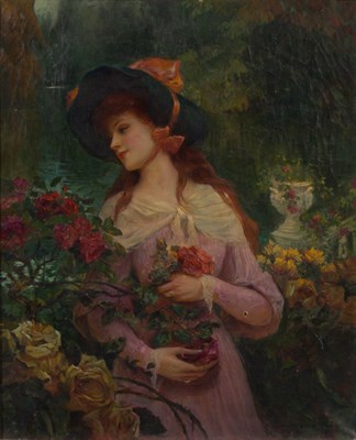 Lot 68 - Michel Simonidy Romanian, 1870-1933 Girl with...