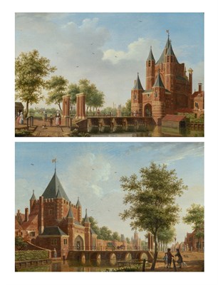 Lot 38 - Isaac Ouwater Dutch, 1748-1793 Views of a...