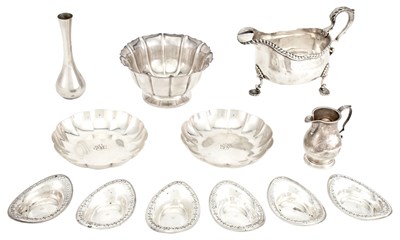 Lot 1122 - Group of American Sterling Silver Small Table...
