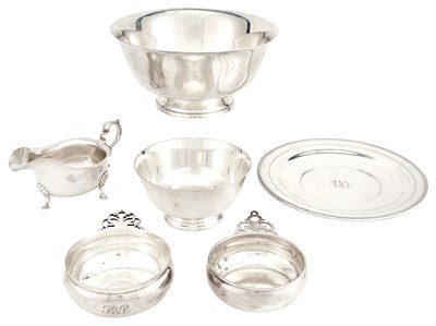 Lot 1145 - Group of Sterling Silver Table Articles...