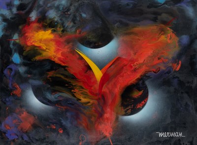 Lot 72 - Leonardo Nierman Mexican, b. 1932 Untitled...