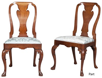 Lot 210 - Set of Ten George II Style Mahogany Dining...