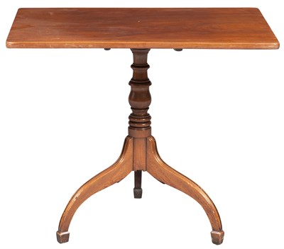 Lot 225 - Regency Mahogany Tripod Table Height 28 1/4...