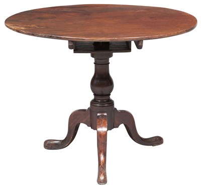 Lot 256 - George II Mahogany Tripod Table Height 28 1/2...