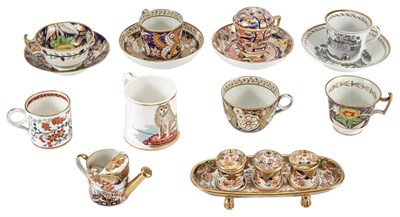 Lot 211 - Group of English Porcelain Articles 19th...