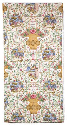 Lot 133 - Seven Clarence House Fabric Roman Shades...
