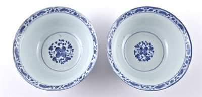 Lot 39 - Pair of Chinese Ming-Style Blue and White...