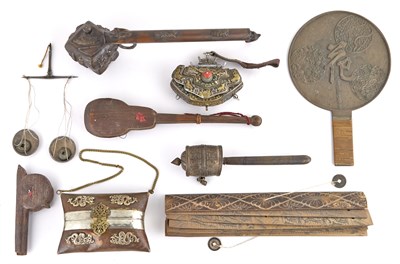Lot 233 - Group of South and East Asian Curiosities 19th-...