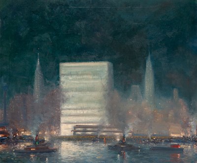 Lot 105 - Johann Berthelsen Danish/American, 1883-1872...