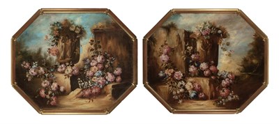 Lot 49 - Italian School 19th-20th Century Floral Still...