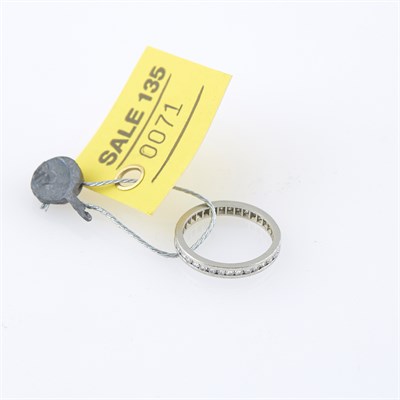 Lot 71 - Diamond Eternity Ring, 35 diamonds about 0.70...