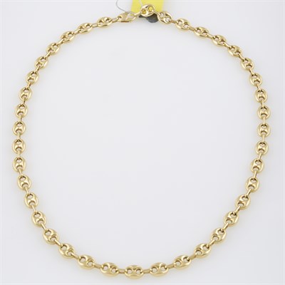 Lot 150 - Gold Neck Chain, 14K 17 dwt.