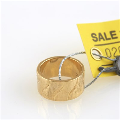 Lot 205 - Gold Wedding Ring, 14K 6 dwt.