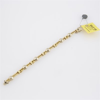 Lot 206 - Diamond Flexible Bracelet, 6 diamonds about...