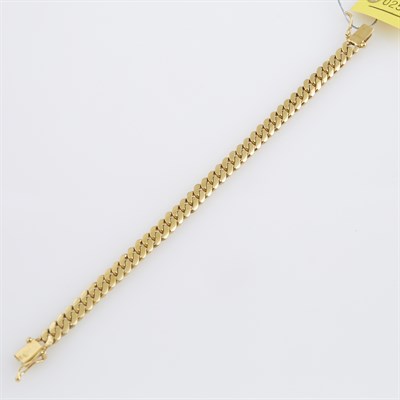 Lot 259 - Gold Flexible Bracelet, 18K 19 dwt.