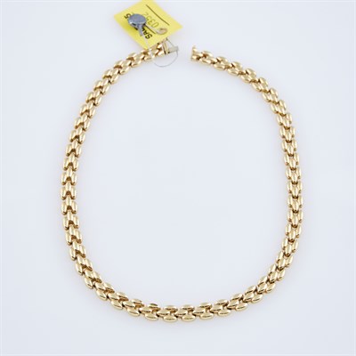 Lot 352 - Gold Necklace, 14K 20 dwt.