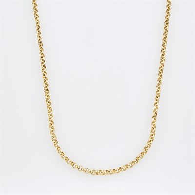 Lot 492 - Gold Necklace, 10K 20 dwt.