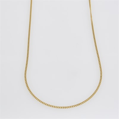 Lot 606 - Gold Neck Chain, 18K 6 dwt.