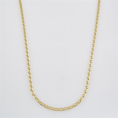 Lot 628 - Gold Neck Chain, 14K 21 dwt.