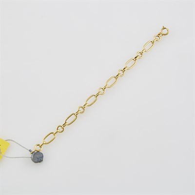 Lot 711 - Gold Flexible Bracelet, 18K 7 dwt.