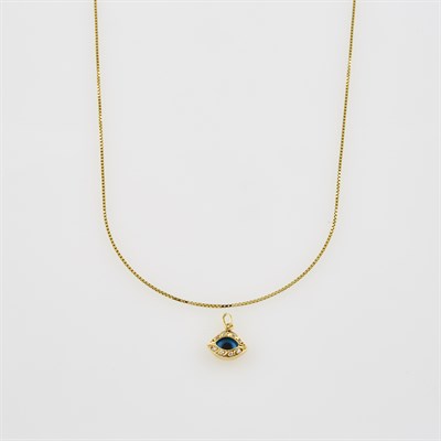 Lot 713 - Gold and Stone Pendant and Neck Chain, 18K 3...