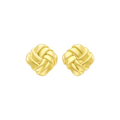 Lot 51 - Angela Cummings Pair of Gold Earclips