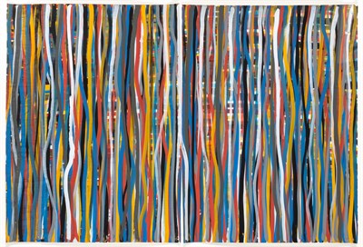 Lot 68 - Sol LeWitt American, 1928-2007 Wavy...