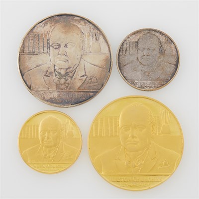 Lot 24 - Churchill 1965 Commemorative Medals Collection...