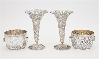Lot 332 - Pair of S. Kirk & Son Co. Sterling Silver...