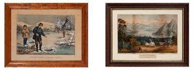 Lot 95 - Currier & Ives, publishers WINTER...