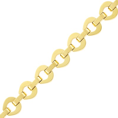 Lot 170 - Cartier Gold Link Bracelet