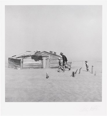 Lot 208 - ROTHSTEIN, ARTHUR (1915-1985) Dust storm,...