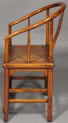 Lot 255 - Two Similar Chinese Softwood Armchairs Height...