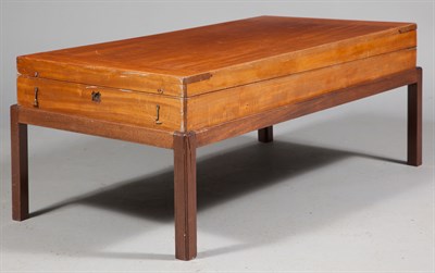Lot 212 - Mahogany Bagatelle Set Mounted on a stand as a...